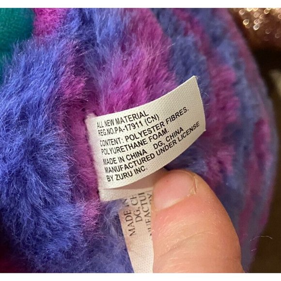 Flair Peacock Wild Heart Surprise Zuru Rainbocorns Purple Pink Great Plush Gift - Picture 12 of 12